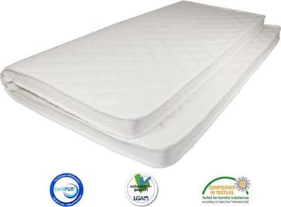 Topmatras Dubbeldoek 140x210x6 Koudschuim HR55 Zacht Topper - Tweepersoons - Matrassenmaker