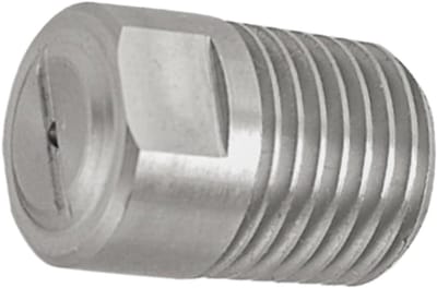 Sproeilans Hogedrukreiniger - Reinigingslans Accessoire - Effectief Reinigen - Dubbele Schroefdraad - 25 Graden - Zilver