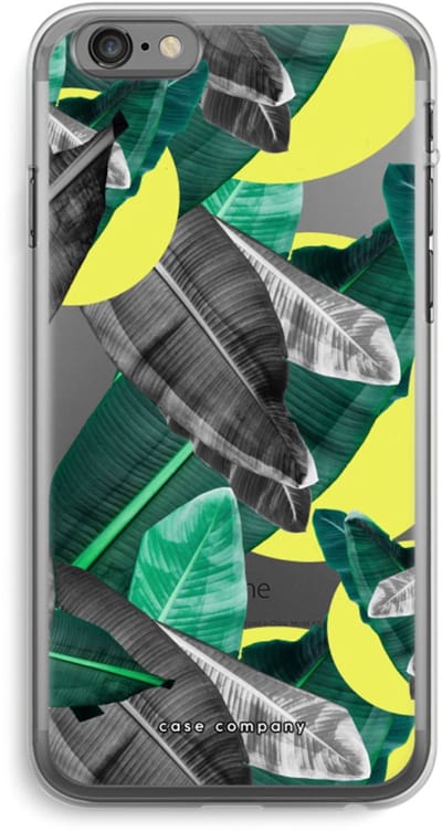 Case Company® - Hoesje geschikt voor iPhone 6 PLUS / 6S PLUS hoesje - Fantasie jungle - Soft Cover Telefoonhoesje - Bescherming aan alle Kanten en Schermrand