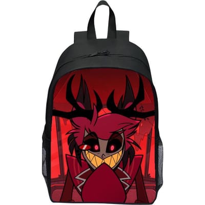 Nieuwe Hete Verkoop Hell Inn Hazbin Hotel Rugzak Voetbal Stripboek rugzak Jongens en Meisjes Laptop Rugzak Student rugzak