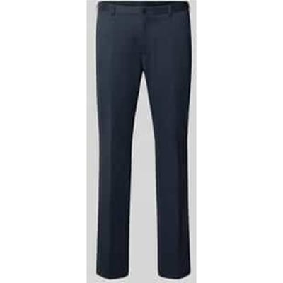 straight fit stoffen broek met katoen-aandeel