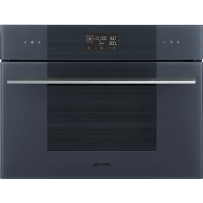 SMEG Micro combi Galileo Oven Oven , Linea, 45 cm, Combi-magnetron, Neptune Grey, Vapor Clean
