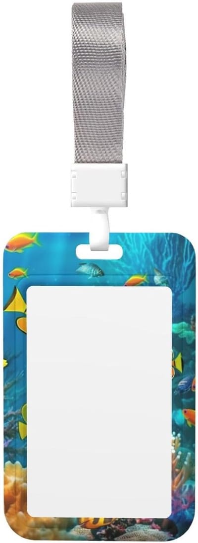ID-kaarthouder - Naamlabelhouder - Werk Identificatie - Schuifdeksel Ontwerp - 11 x 7 cm - Wit