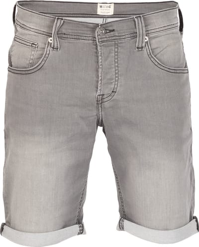 Mustang Heren Short Broeken Chicago Real X regular/straight Fit Grijs W 30 Volwassenen Korte Jeans Broek Bermuda