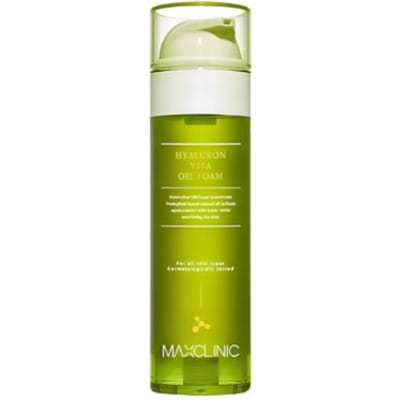 MAXCLINIC Hyaluron Vita Olie Schuimreiniger 110g Diepe Reiniging Verhelderende Gezichtsreiniger 110g x 1pc yellow