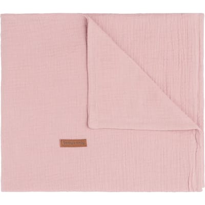 Baby's Only Ledikantdeken - Baby deken Breeze - Dekentje voor meisjes - 0.6 TOG - 100x135 cm - Oud Roze - 100% katoen