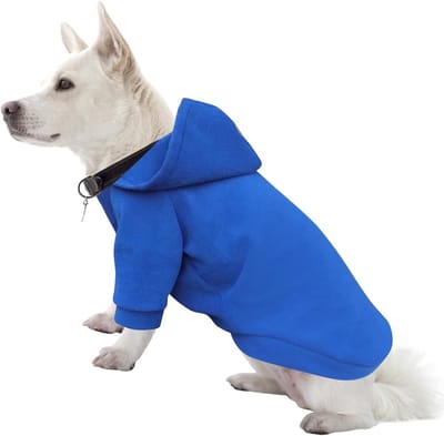 Hondensweater voor Chihuahua's, Warm en Lichtgewicht, Rekbaar met Zachte Textuur, Gemakkelijk Aan te Trekken, Beschikbaar in Donkerblauw en Andere Kleuren