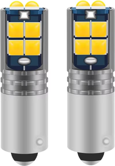 TLVX BA9S LED Extra Fel – Autolampen set – Canbus – H6W T4W – Bayonet sluiting – Draai lamp – Stadslicht – Interieur Lampen Verlichting– 6000K Wit licht – Storingsvrij –12V – Parkeer lampen – Stadsverlichting LED (2 stuks)