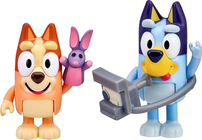 BLUEY - Fotoplezier met 2 Speelfiguren - Speelset