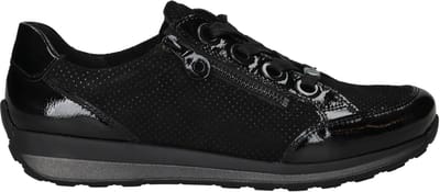 Ara - 1244587 - Lage sneakersDames sneakers - Kleur: Zwart - Maat: 37