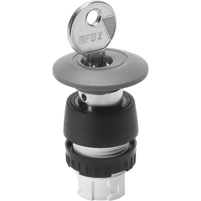 Festo Paddenstoel Drukknop, Vergrendelend - 573108