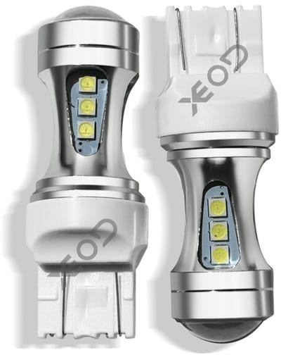 XEOD Pro Line Lampen set – W21/5W / T20 / 7440 LED – 6000K Wit licht canbus - Dagrijverlichting - Achterlicht - Stadslicht – 2 stuks