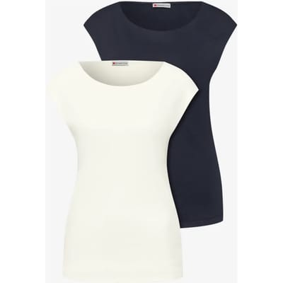 Basic shirts in een 2-pack