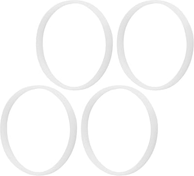 Dailygoods- O-Ring Vervanging - Rubber Afdichting - Set van 4 Stuks - Diameter 10 cm - Geschikt voor Juicer - Lichtgewicht 40 g - Afdichtring