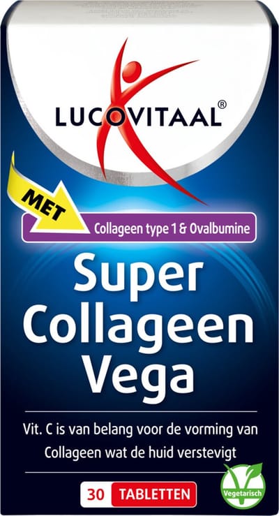 Lucovitaal - Collageen Vega Super - 2 x 30 tabletten - Voordeelverpakking