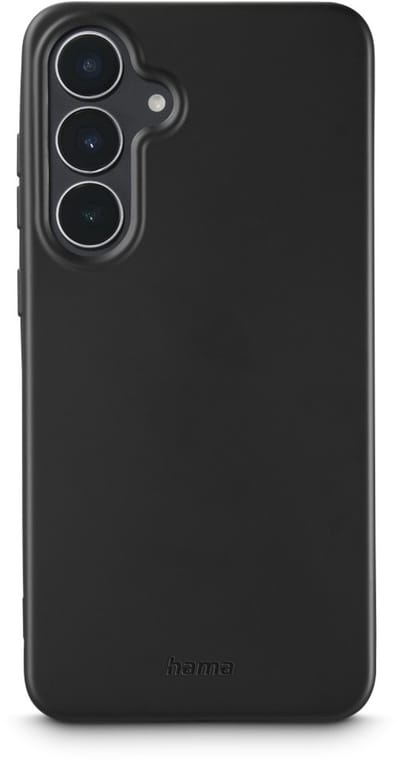 Hama hoesje geschikt voor Galaxy S25 FE - Fantastic Feel cover - Zwart