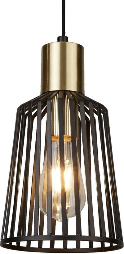 Searchlight Hanglamp Bird Cage Ø 16cm - 9412BK