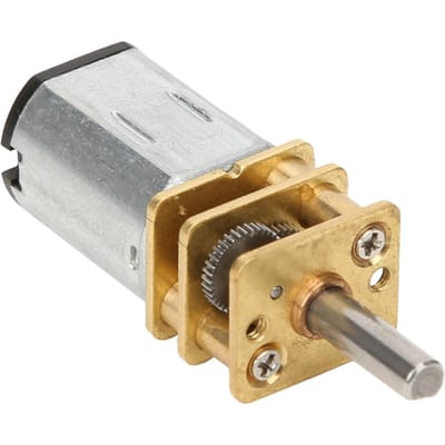 Moteur à Engrenages Réduction de Vitesse Haute Qualité avec Boîte de Vitesses en Métal GA12 N20 CC 3V 15 1000RPM50RPM