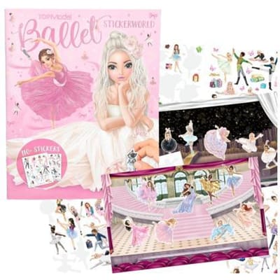 Top Model TOPModel Stickerworld BALLET Educatieve boeken (spelletjes en raadsels)