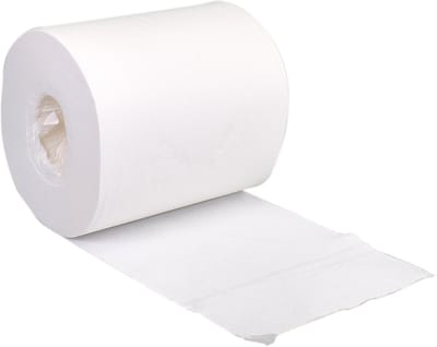 Poetspapier | 2-laags | 20cm | 140m | cellulose | wit | 6 stuks