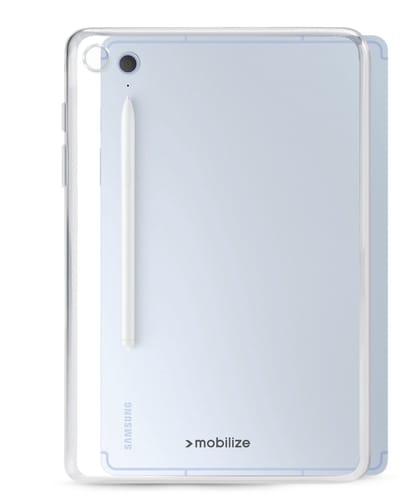 Mobilize Tablethoes geschikt voor Samsung Galaxy Tab S10 FE Hoes Flexibel TPU | Mobilize Gelly Case Backcover | Doorzichtig Telefoonhoesje Galaxy Tab S10 FE | Galaxy Tab S10 FE Case | Back Cover - Transparant