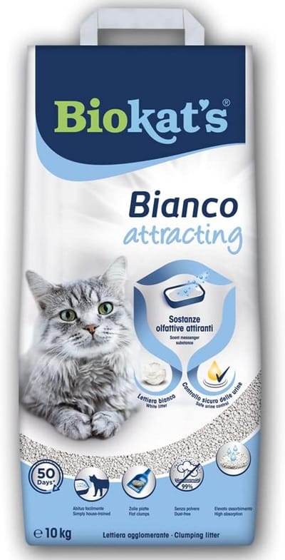 Kattenbakvulling Wit Bindzand - Sterk Absorberend en Geurvrij