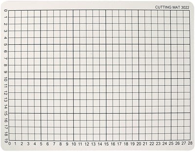 Snijplaten, afm 22x30 cm, dikte 3 mm, 1 stuk