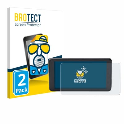 BROTECT - Screenprotector voor BMW ConnectedRide Navigator Full Cover - Folie Beschermfolie matte 2 Stuks