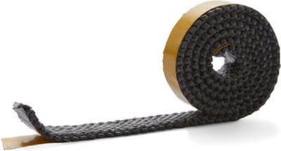 550 °C | 30 mm x 4 mm x 2,5 m Hittebestendige afdichting | Zelfklevend plat kachelkoord