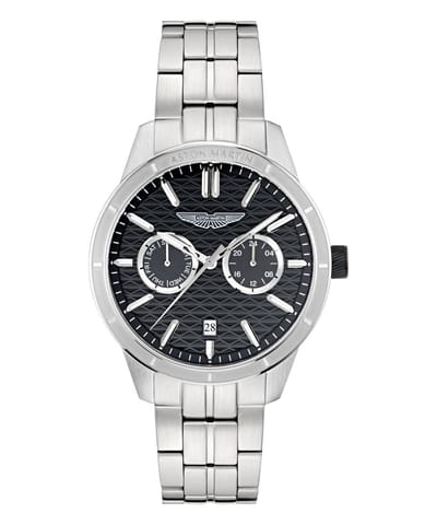 Aston Martin Icon HDL MTIH2S603 Horloge - Staal - Zilverkleurig - Ø 42 mm
