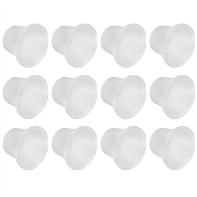 Geschikt voor Nespresso Wegwerp Koffiecapsule Shell Koffiepoeder Filter Cup Kit Keukengerei(Transparante kleur 30 stuks transparant
