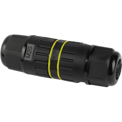 KS Verlichting kabelverbinder - Waterdicht IP68 - Kabelmof - Kabeldoos - Zwart