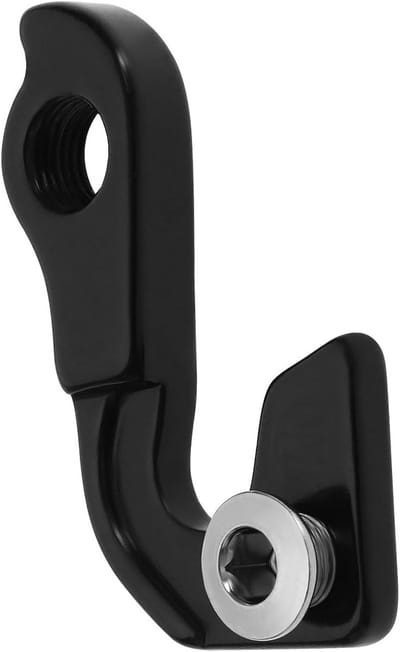 Fiets Derailleur Haak - Fiets Staartstuk - Fiets Reparatie - Aluminiumlegering - 11.9cm Pakket - Zwart