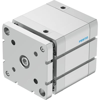 Festo Compacte Cilinder 100mm Boring 30mm Slag ISO 21287 Dubbelwerkend - 554290 - P2DQH