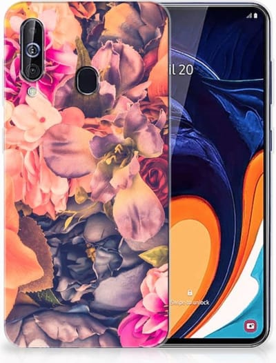 Samsung Galaxy A60 TPU Case Bosje Bloemen