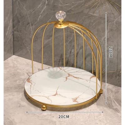 Iron Art Vogelkooirek in Scandinavische stijl Lippenstift Parfum Cosmetisch Huidverzorgingsproduct Opbergrek Afwerkingstafelrek