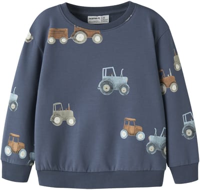 NAME IT - NMMFOTRACTOR LS NREG SWEAT BRU - Jongens - Sweaters