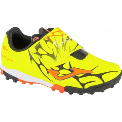 Joma Super Copa Jr 2509 TF SCJS2509TFV, voor een jongen, Geel, Voetbalschoenen, maat: 28