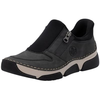 Rieker dames slip-on schoenen grijs