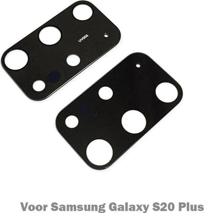Achtercamera Lens Geschikt voor Samsung Galaxy S20 Plus – Premium – Zwart