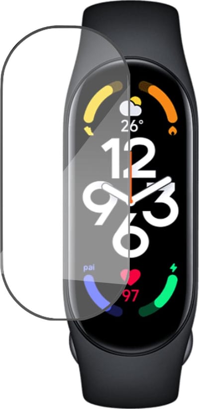 Geschikt voor XIaomi Mi Smart Band 7 Screenprotector - Beschermglas Geschikt voor XIaomi Mi Band 7