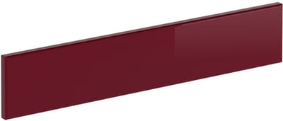 Vicco R-Line Keukenfront – 59.6 x 11.2 cm meubelfront voor de ovenombouwkast Rode hoogglans