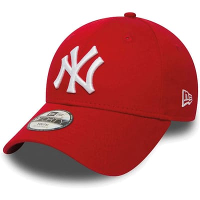 New Era K 940 MLB LEAGUE BASIC New York Cap - Red - 4-6 jaar