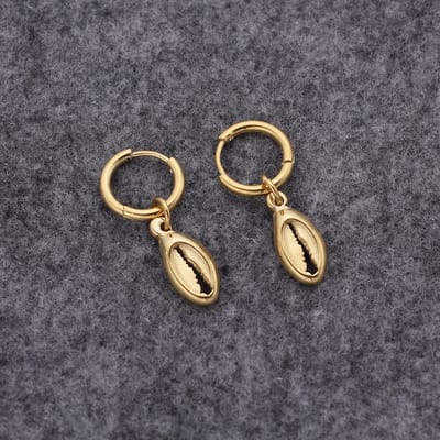 Oorringen Schelpje | Stainless Steel