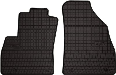 Wielganizator SolidPRO - Rubberen Automatten - Fiat Qubo - Zwart - Waterdicht