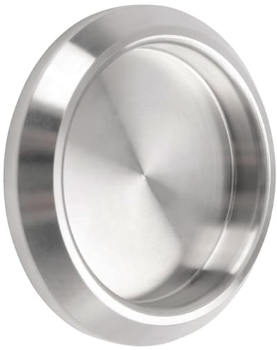 Schuifdeurgreep 68 mm - RVS 304 - Rond en zelfklevend - Geschikt voor schuifdeuren en kasten - ShopVlot