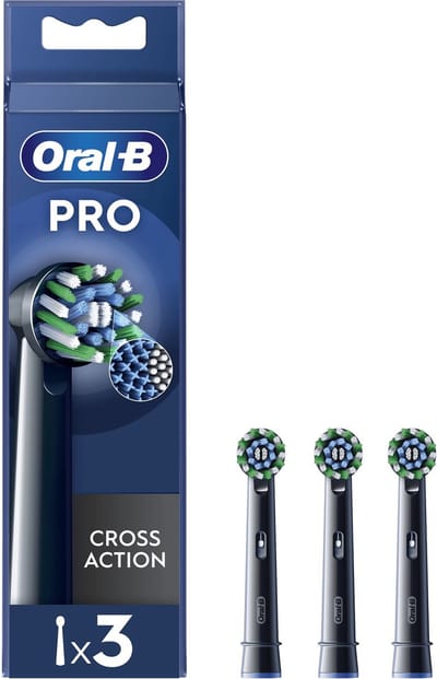 Oral-B PRO Cross Action 3 stuks zwart