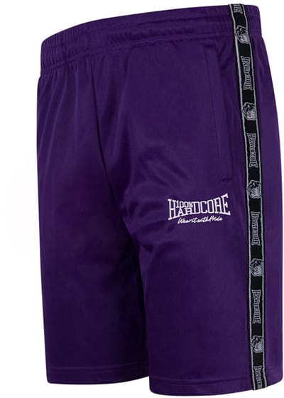 100% Hardcore Korte Trainingsbroek Essential Paars - Maat: XXL