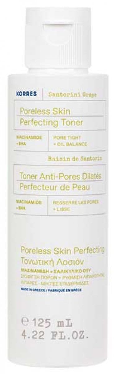 Korres Santorini Grape Toner voor poriën Gezichtstoners Dames 125 ml