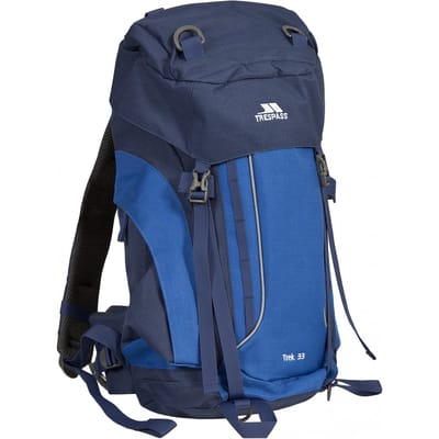 Trespass Trek 33 Rugzak/Rugzak (33 Liter) (Elektrisch Blauw)